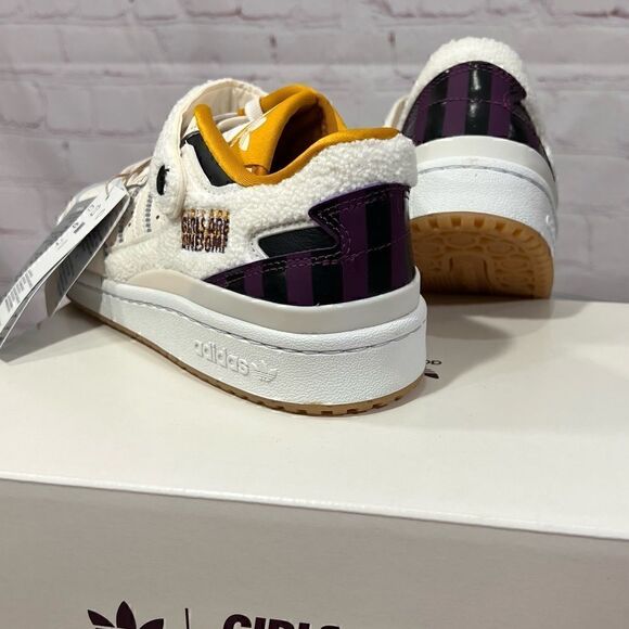 7 Forum X Adidas Changeable Strap Sneakers “Girls are Awesome” nib Collectible - Picture 8 of 11